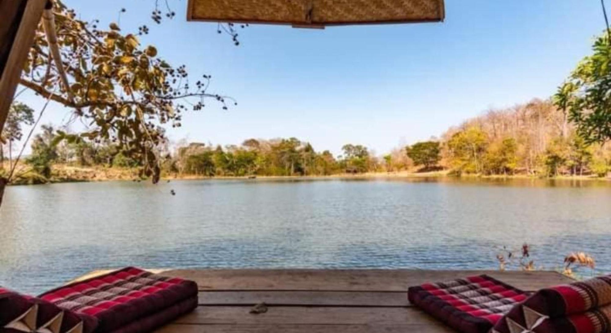 Fandee Island Treehouses & Ziplines - Tad Lo, Bolaven Loop Pakse Ban Kiangtat Extérieur photo