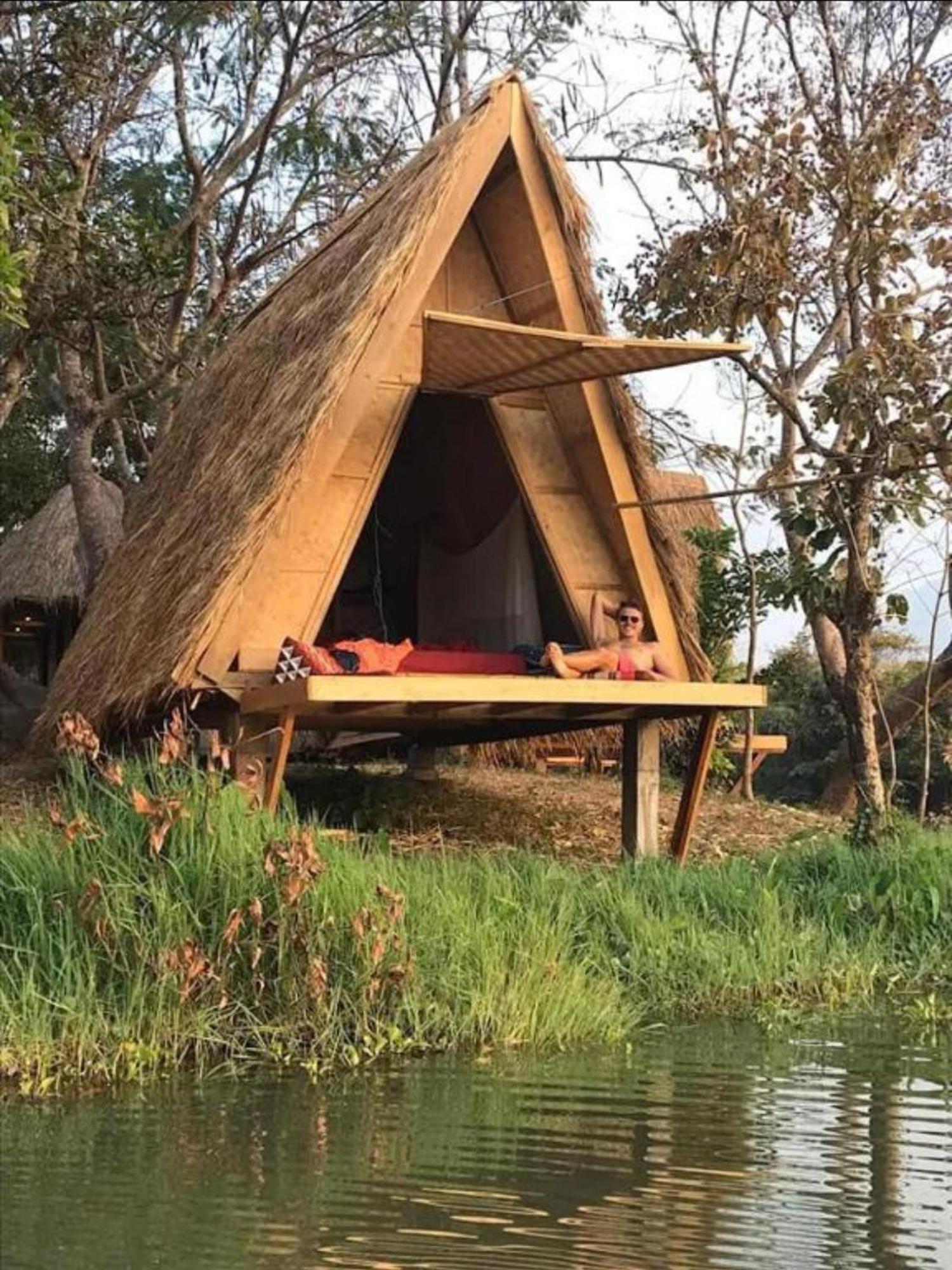Fandee Island Treehouses & Ziplines - Tad Lo, Bolaven Loop Pakse Ban Kiangtat Extérieur photo